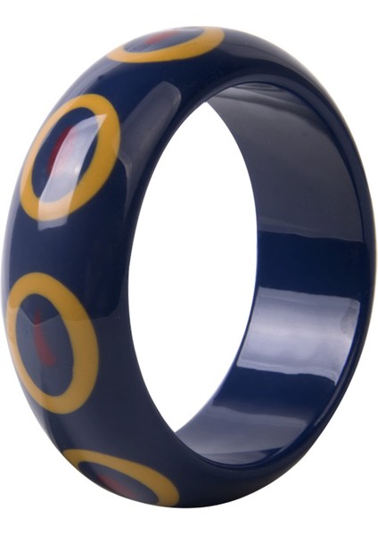 KB180-10 Guanlong Moda Hint Kore Akrilik Reçine Kız Bilezikleri ve Kolyeler ile Charm'li El Yapımı Bilezikler Kadınlar Için Düğün Takıları (Yurt Dışından)