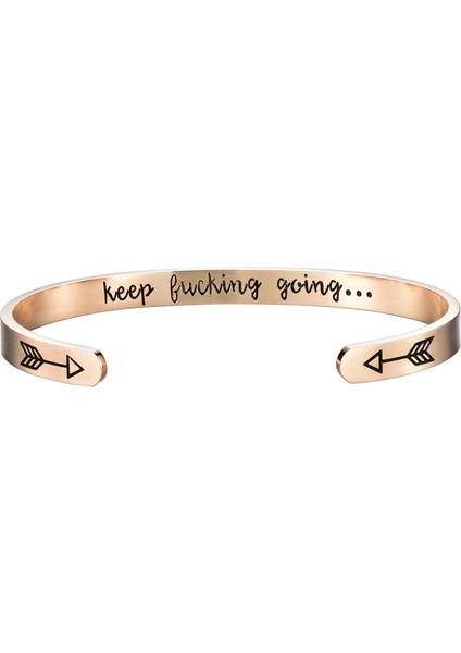 Stetoskop 142 Smjel Çift Bilezik Mektup Devam Et Bilezikler Kadın Erkek Punk Aşk Motivasyon Arkadaş Teşvik Takı Dropship (Yurt Dışından) indirimleri