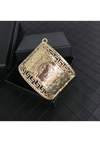 Glod Fransız Napoleon Vintage Metal Bilezik Kadınlar Için Kadın Bilezik Insan Başı Sikke Çift Bilezikler Ince Tasarım Mücevher (Yurt Dışından) fiyatları