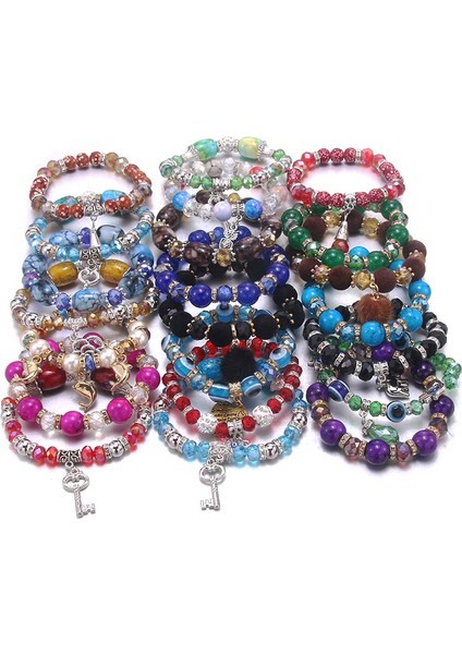 B666-BU Kadın Bilezik Takı Küçük Sürpriz Hediye Renk Seçenekli Yeni Takı (Yurt Dışından) fiyatları