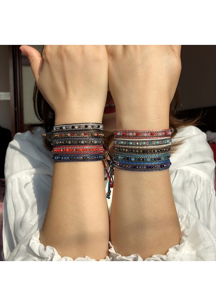B1535Y10 Kadınlar Için Plaj Bohem Bilezik Takı Hediye Yeni Vintage Tarzı Bilezikler & Bilezikler (Yurt Dışından) fırsatları