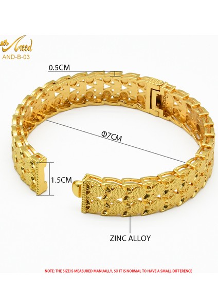 1 Parça Anııd Afrika Bilezik Bileziği Kadınlar Için Lüks Hint Dubai 24K Altın Kaplama Bilezikler Şanslar Hediye Takı (Yurt Dışından) modelleri