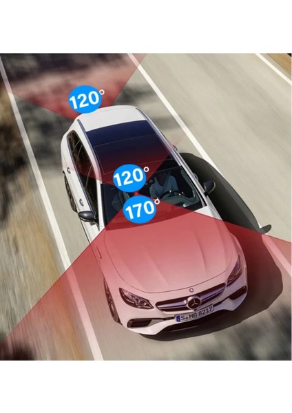 Araç Içi Hd Video Kayıt Cihazı (3 Kamera Lens Bir Arada) indirimleri