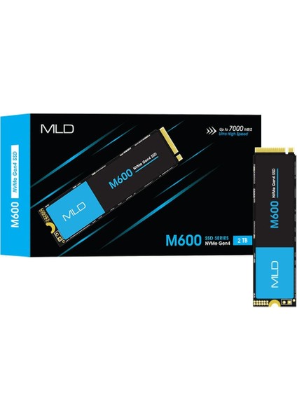 M600 2TB 7000 MB/s 6400 MB/s NVME 2280 Gen4x4 SSD