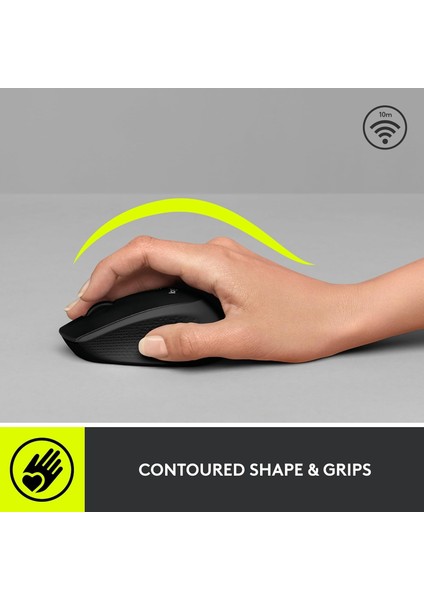 M280 Kablosuz Siyah Mouse 910-004287