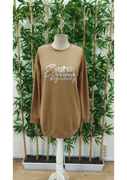 AYDOGANTICARET44 Kadın Uzun Kollu Bisiklet Yaka Kısa Viskon Iki Iplik Elbise fırsatları