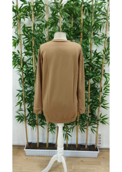 AYDOGANTICARET44 Kadın Uzun Kollu Bisiklet Yaka Kısa Viskon Iki Iplik Elbise indirimleri