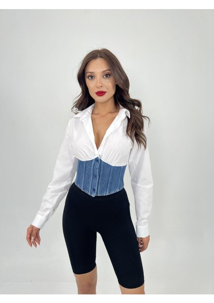 AYDOGANTICARET44 6963 Gömlek-Beyaz