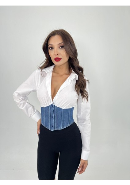 AYDOGANTICARET44 6963 Gömlek-Beyaz modelleri