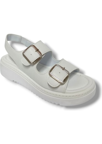 Fancy 602-25 Antomik Dolgu Topuk Kadın Sandalet