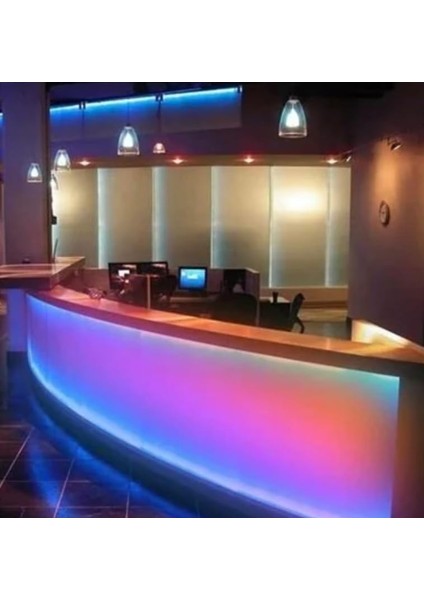 CT-4557 Rgb Şerit LED Seti (5 mt Rgb Led+Trafo+Rgb Kumanda)