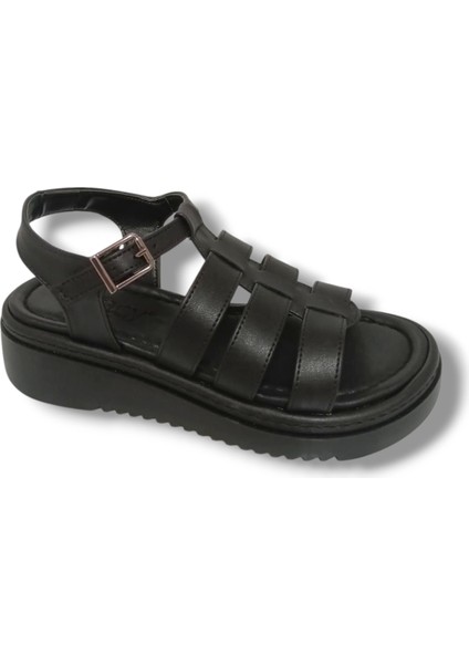 Fancy 606-25 Antomik 3 Bant Dolgu Topuk Kadın sandalet fiyatları