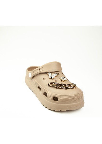 Babalı 205 Twingo Kum Taşlı Kapalı Kadın Terlik