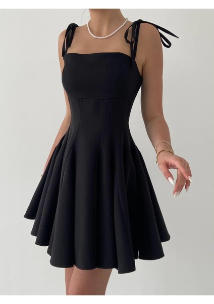 AYDOGANTICARET44 Clara Askılı Mini Elbise