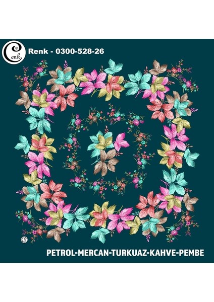 Desenli Oyalık Yazma - 0300-528 - Renk-26