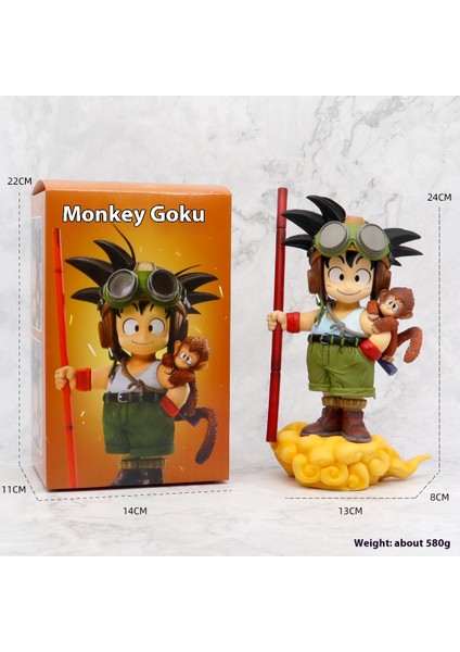 Yedi Dragon Ball Goku El Modeli Süper Saiyan Gogeta Vegette Battle Damage Comic Anime Bebekleri Çevreleyen (Yurt Dışından)