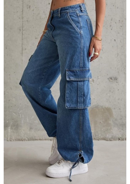 AYDOGANTICARET44 Mavi Yan Cepli Jeans Pantolon modelleri