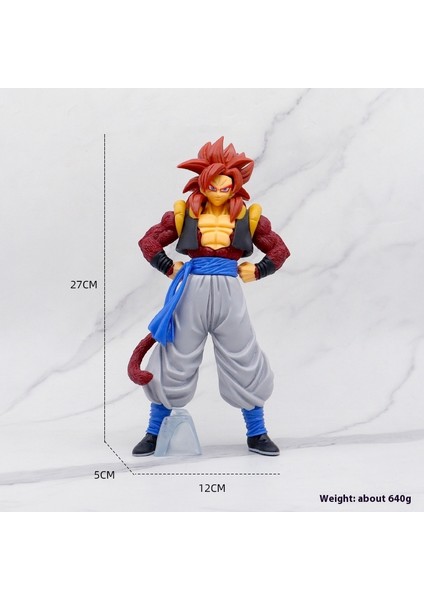 Yedi Dragon Ball Goku El Modeli Süper Saiyan Gogeta Vegette Savaş Hasarı Çizgi Film Anime Bebek Çevre (Yurt Dışından)