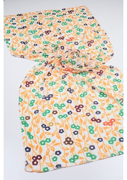 Moda Kaşmir Desenli Bambu Kraş Şal - Desen-02 - Renk-18