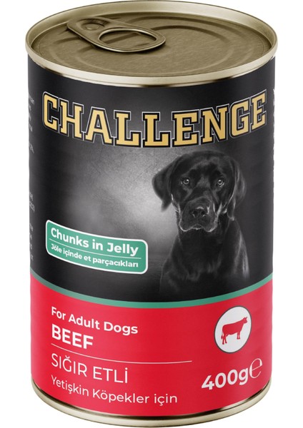 Sığır Etli Yetişkin Köpek Konservesi 400 gr