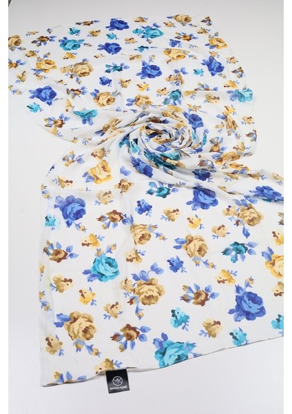 Moda Kaşmir Desenli Bambu Kraş Şal - Desen-03 - Renk-18