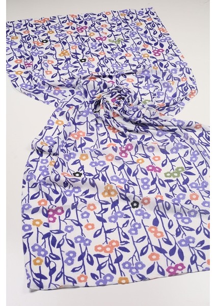 Moda Kaşmir Desenli Bambu Kraş Şal - Desen-02 - Renk-10