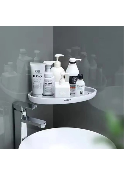 Köşe Banyo ve Mutfak Düzenleyici gri