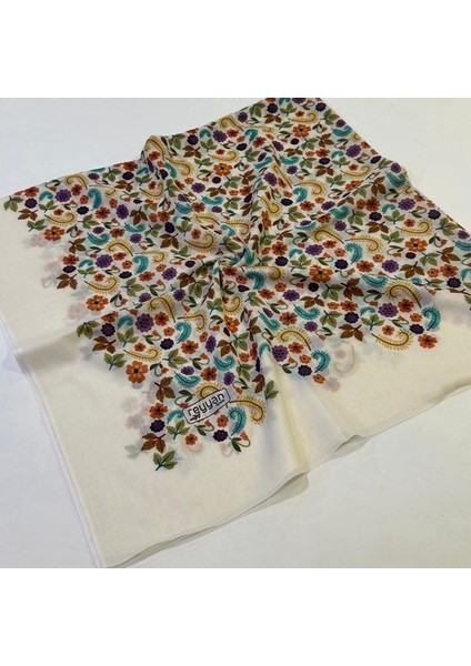 Ipek Desenli Oyalık Yazma - 15678 - Renk-25