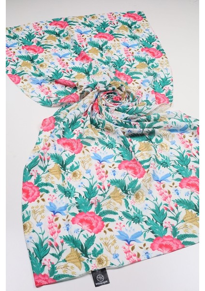 Moda Kaşmir Desenli Bambu Kraş Şal - Desen-05 - Renk-04