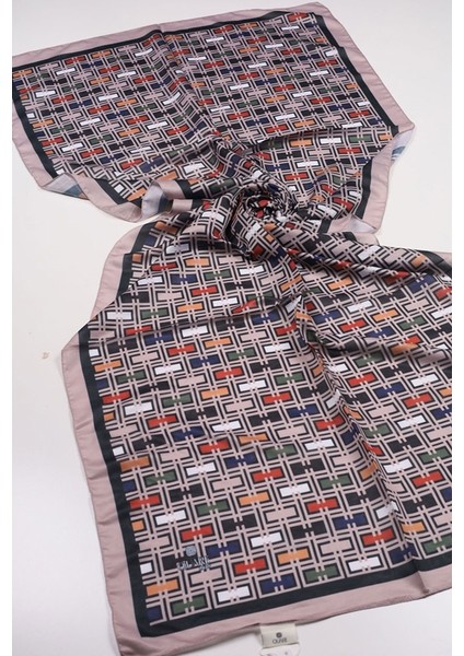 Desenli Geniş 80X185 Cm. Fresh Şal - Desen-09 - Renk-04