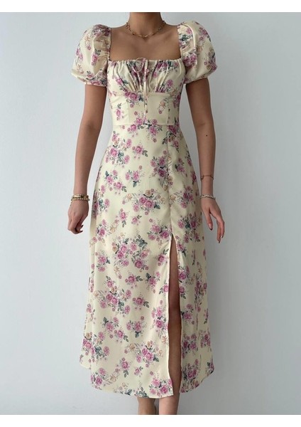 AYDOGANTICARET44 Zeze Balon Kol Elbise fiyatları