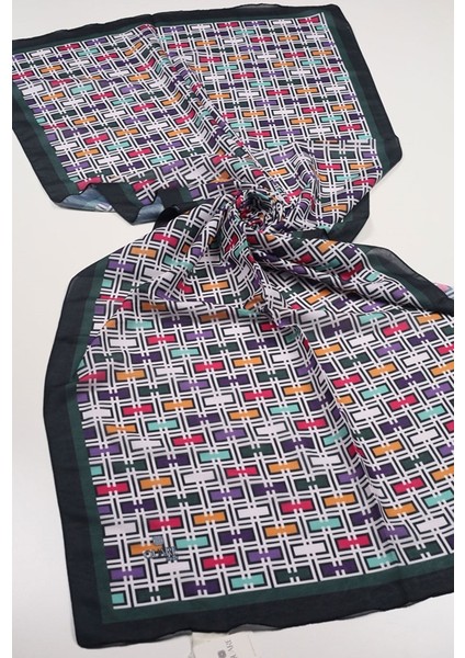 Desenli Geniş 80X185 Cm. Fresh Şal - Desen-09 - Renk-01