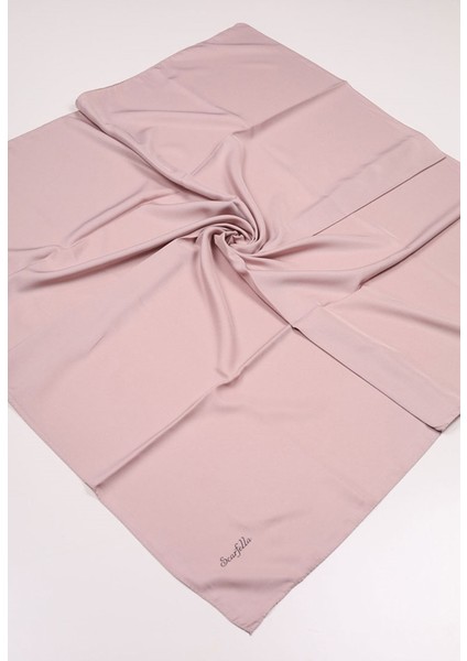 Düz Renk Dijital Tivil Eşarp - Desen-01 - Renk-11