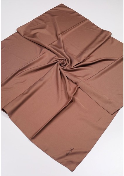 Düz Renk Dijital Tivil Eşarp - Desen-01 - Renk-16