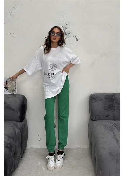 AYDOGANTICARET44 Nicoline Baskılı Pantolon Takım 9473-10