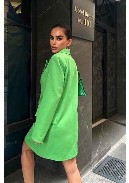 AYDOGANTICARET44 Georgina Blazer Elbise 2200-06 indirimleri