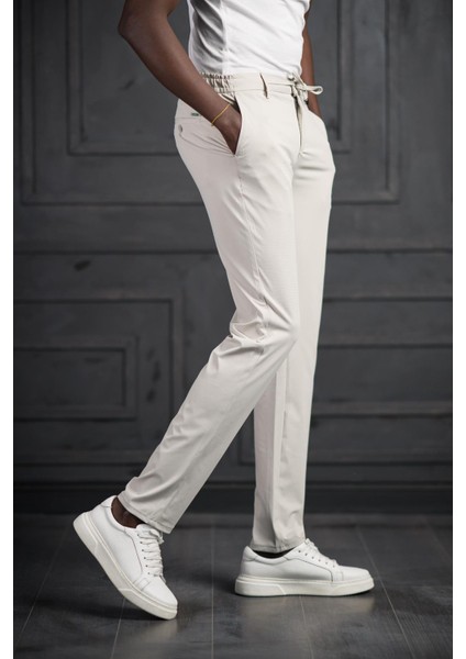 Beli Lastikli ve Iplikli Likralı Yazlık Ince Paraşüt Kumaş Jogger Pantolon fiyatları