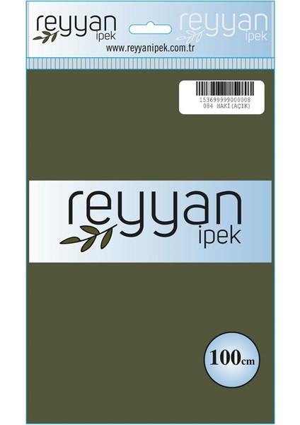 Düz Renk Poşetli Yazma - RENK-084 - Haki Açık