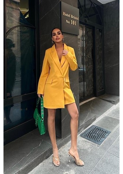 AYDOGANTICARET44 Georgina Blazer Elbise 2200-06
