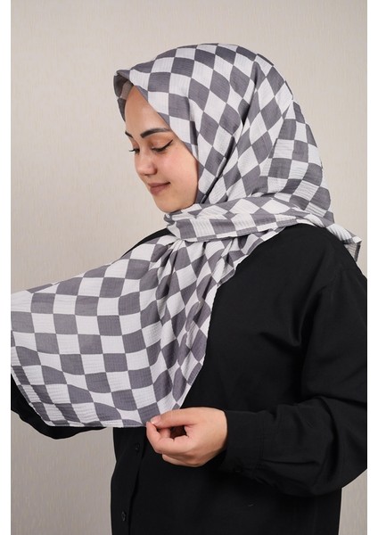 Desenli Mio Caz Eşarp - Desen-20 - Renk-02