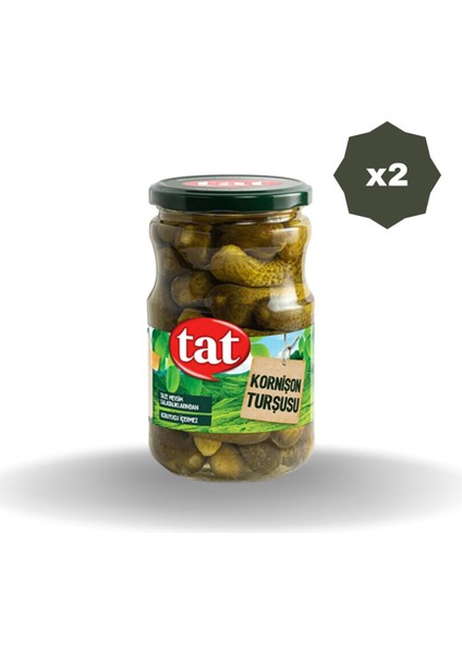 Kornişon Turşusu 680 gr - (2 Adet)
