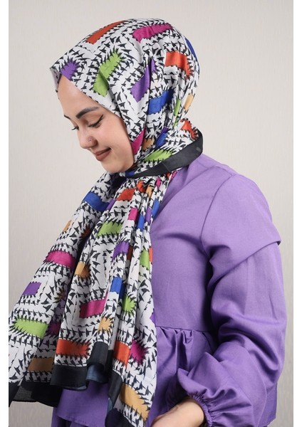 Desenli Soft Fresh Şal - Desen-06 - Renk-06