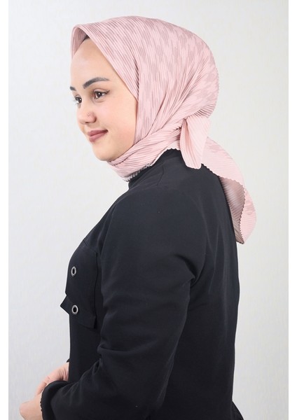 Desenli Pliseli Eşarp - Desen-05 - Renk-28