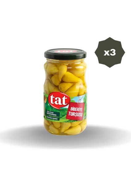 Biberiye Turşusu 330 gr - (3 Adet)