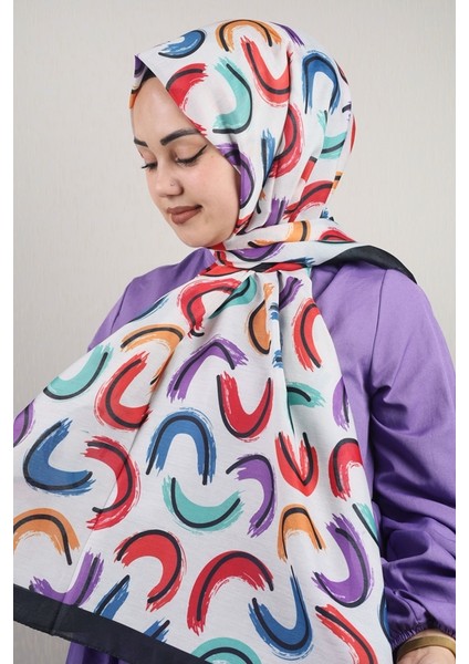 Desenli Soft Fresh Şal - Desen-01 - Renk-01