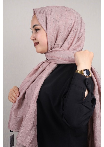 Monogram Floş Şal - Desen-02 - Renk-13