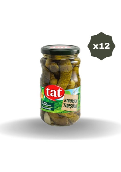 Kornişon Turşusu 370 cc - (12 Adet)
