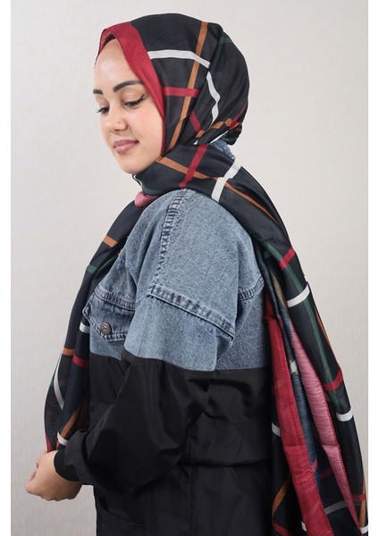 Desenli Dar 70X185 Cm. Fresh Şal - Desen-03 - Renk-07