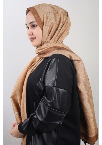Monogram Floş Şal - Desen-01 - Renk-25