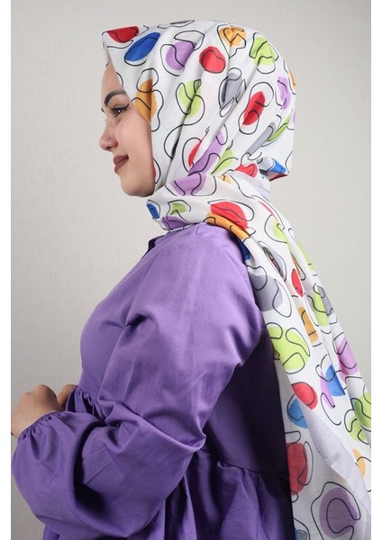 Desenli Soft Fresh Şal - Desen-03 - Renk-03